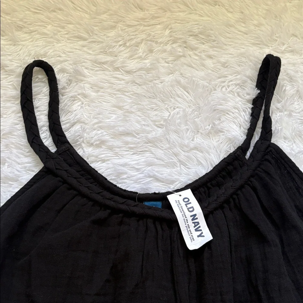 NWT Old Navy Black Braided Tank Size M - Picture 3 of 15